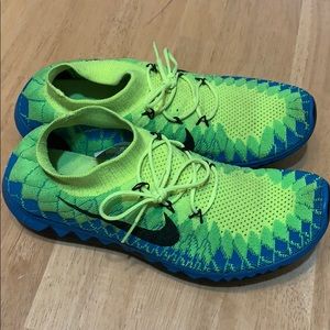 nike flyknit 3.0 yellow Men’s size 10